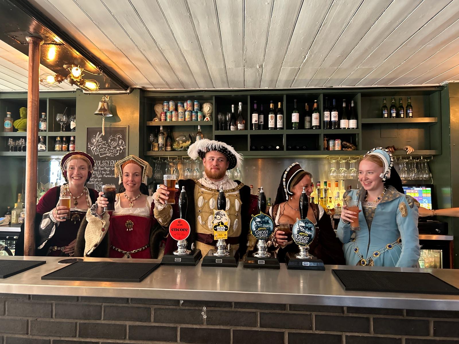 Henry the 8th and wives